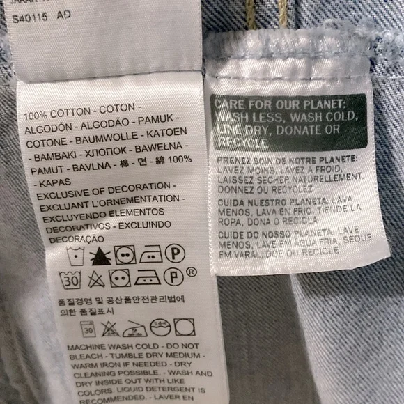 Levi’s embroidered denim jacket - Picture 5 of 6